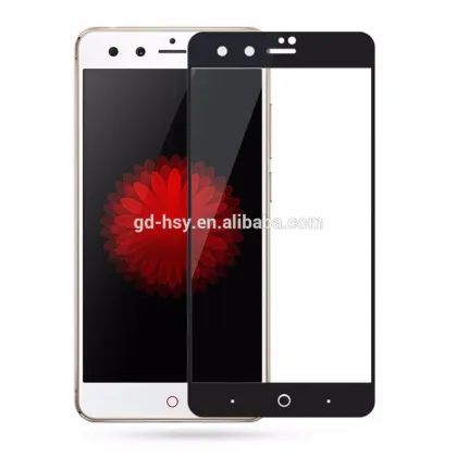 HUYSHE Wholesale Mobile Phone Accessory 9h Hardness 3d full cover Tempered Glass Screen Protector For ZTE Nubia Z11 mini