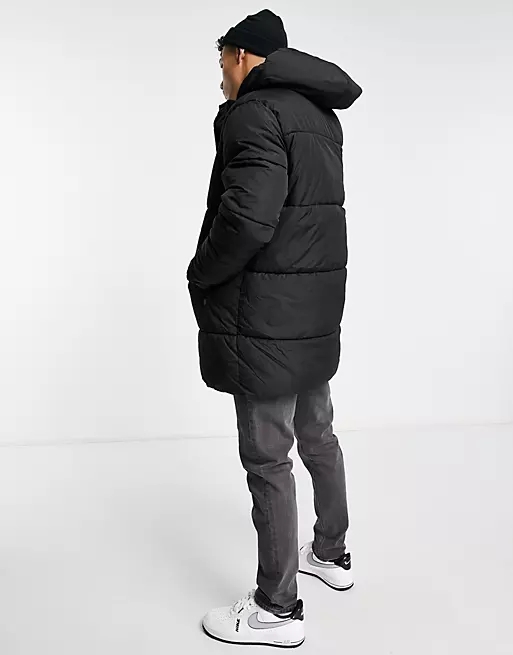 Mens Long Puffer Coat 4 Jpg