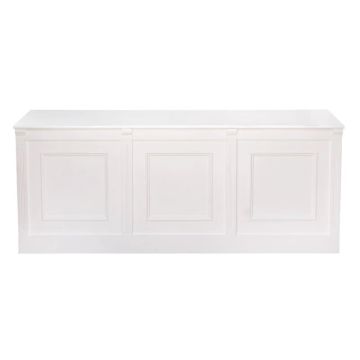 Rustic White Wooden Wedding Bar for Events