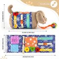 Fidget Blanket Muff Dog for Adults