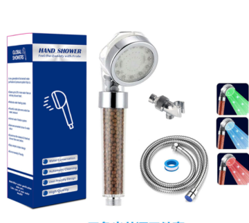 Wholesale Cheap High Pressure Ionic Aroma Shower Head Filter Clear Shower Head for Bathroom