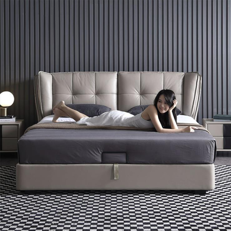 Tufted Modern Storage Bed Bed