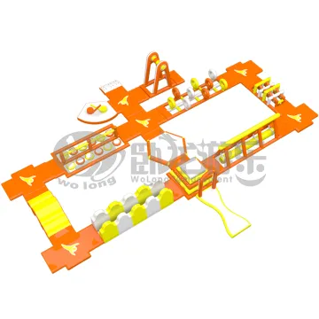 Inflatable Floating Water Obstacle Course Water Park Games for water game