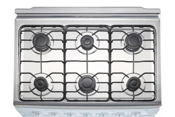 6 Burners Gas Oven Rotisserie Ignition Oven Lamp