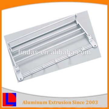 high quality 6000 series aluminum trousers hook and bar for bathroom