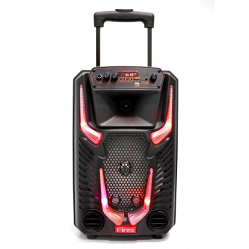 Bull 12 Inch Trolley Outdoor Wireless Power Amplifier Audio Portable Speaker