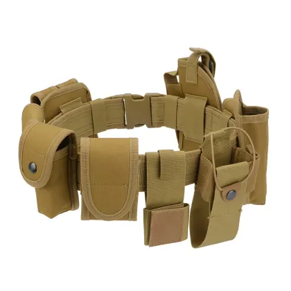 Tactical Battle Belt with Key Holding Hook