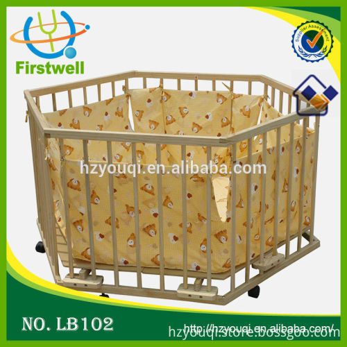 Tent Shape Baby Playpen Gaming with Baby Bed