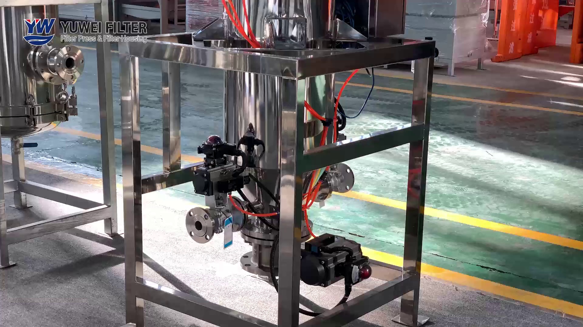 Fully Automatic Vertical Pressure Leaf Filter for Oil and Diatomaceous Earth Filtration
