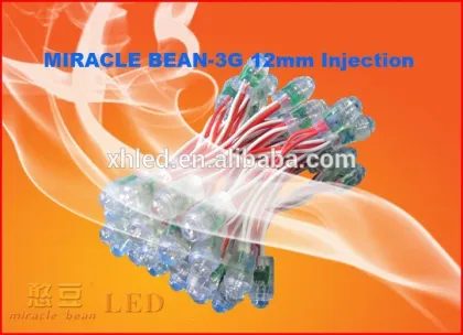 Outdoor waterproof IP67 led pixel light 9mm 12mm rgb pixel led , rgb led pixel