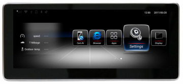 Ouchuangbo car audio gps stereo navi for Mercedes Benz CLA GLA A Class W176 2013-2015 android 6.0