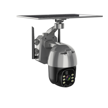 LTE WiFi 4G υπαίθρια κάμερα CCTV με IP 360 μοιρών, ηλιακό πίνακα, PTZ, HD και αμφίδρομο ήχο