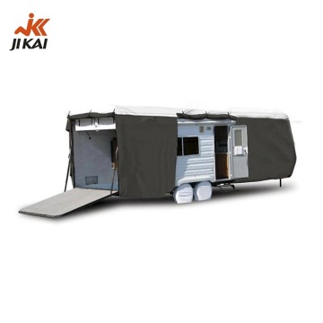 Penutup Motorhome RV Waterproof Perlindungan UV Penutup Karavan