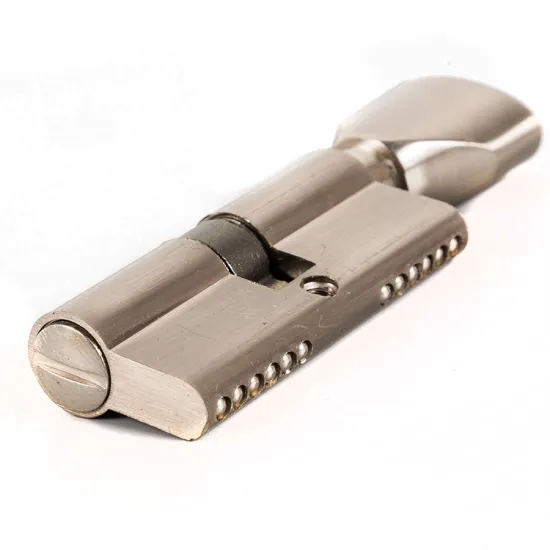 High security brass single open small cylinder lock door brass lock cylinder