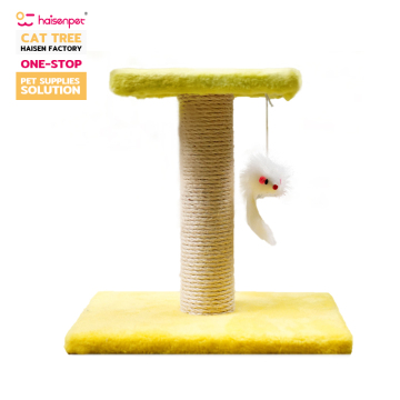 Haisen Customized Pet Cat Tree with Plush and Sisal Rope