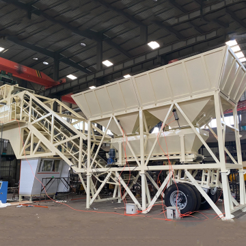 Top Equipment HZS60-90 Mobile Concrete Batching Plant