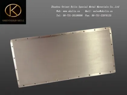 pure tungsten plate sheet foil well known