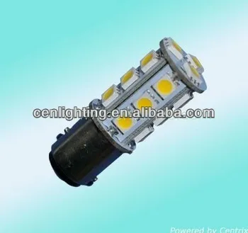 18pcs smd5050 12v ba15s led auto lamp