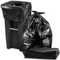 Poly Garbage Bag, Black Non-Printed Contractor Bag, Flat Folded, 33" X 50" , 3.8 Mil, (100) Bags