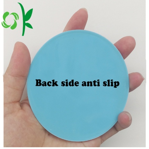 Heat-Resistant Cup Silicone Cup Coaster Holder Logo Dicetak