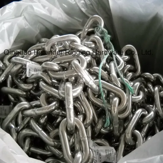 Stainless Steel Link Chain, Ss316, AISI304, Steel Chain, Welded Chain
