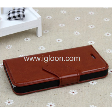 Credit Card Holder Leather Case For Iphone 5 5s 