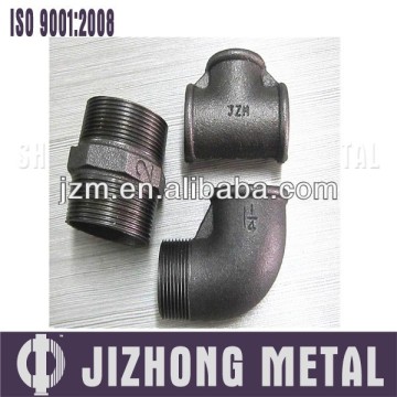 malleable cast iron pipe fittings DIN standard for Russia market