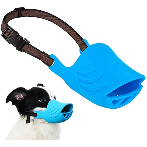 Soft Duck Silicone Mouth Cover with Adjustable Strap