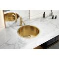 Washbasin da bagno in oro ad incasso Meiao