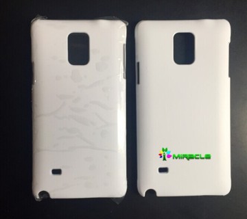 3D Sublimation Blank Phone Case for Samsung Note4