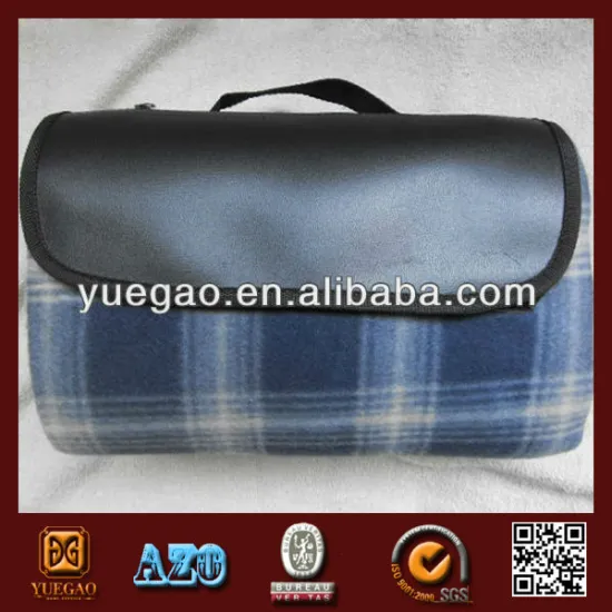 100% Polyester Cheaper Polar Fleece Picnic Rug
