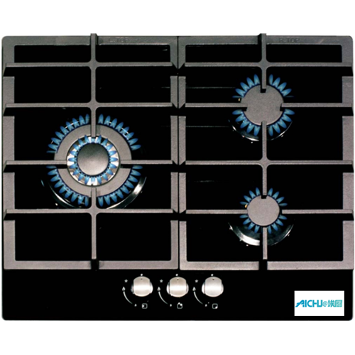 Best Gas On Glass Hob Built-in 3 Burner