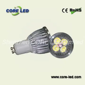 GU10base 4w led spotlamp