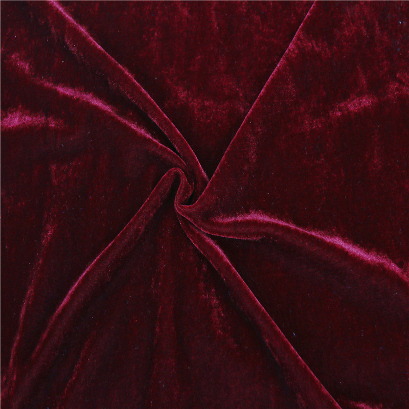 Custom Dyed Sleepwear Velvet Fabric