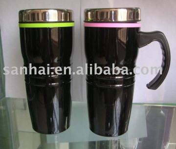 stainless steel mug