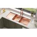 CUPC Handmade Drainboard Sink Farmhouse Style