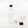 Clear 5oz 150ml de molho de molho de vidro garrafa de vidro atacado