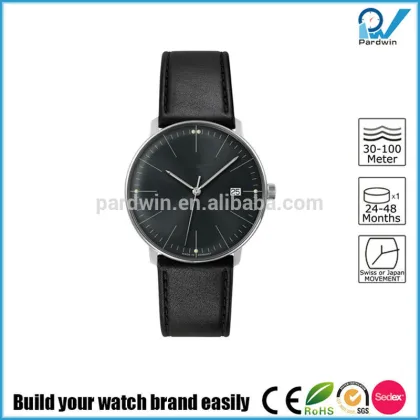 Made in Germany mark stainless steel case milanaise bracelet junghans style designed self winding movement mechanical watch