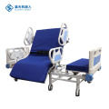 Cama multifuncional médica rotativa elétrica para cuidados
