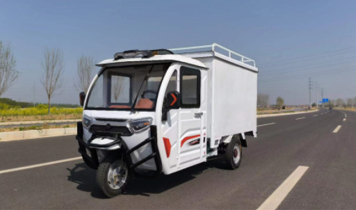 Three wheel electric cargo tricycles for express