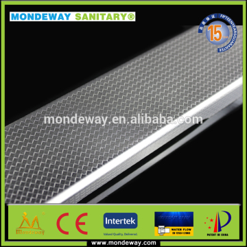 stainless steel floor drain linear floor drain beautiful anti-odor floor drain