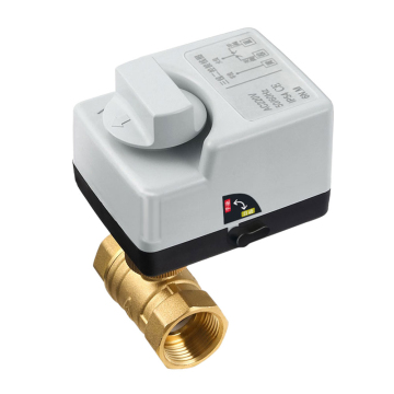 Motorized Electric Ball Valve Actuator Manual Switch 2-way DN15-DN50