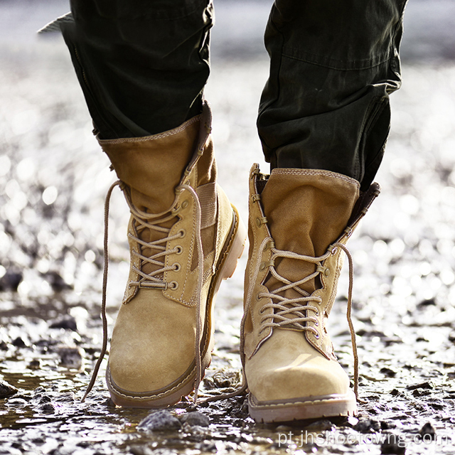 Masculino casual para trabalho ao ar livre caminhada no deserto bota baixa