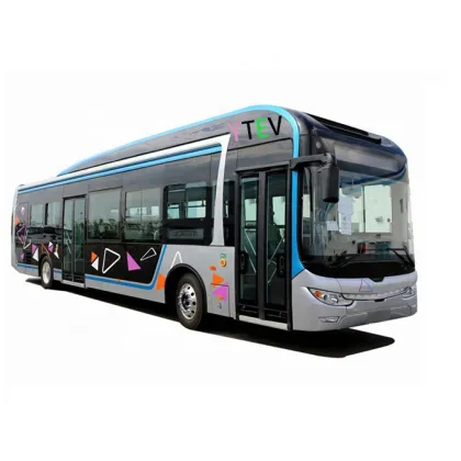 China's 10-Meter Public Passenger Electric Urban City Bus with New Energy LFP Battery