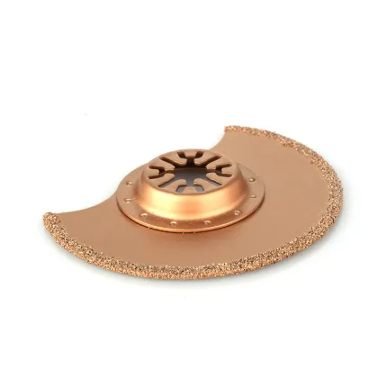 Carbide segment saw blade for oscillating multi tool accessories as Fein multimaster,Dremel power tool,88mm P10