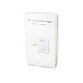 15.5W 4-Port Multi USB Wall Phone Charger White