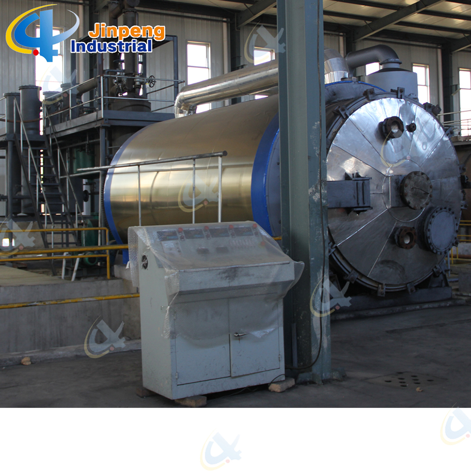 Carbon Black Incinerator Waste Plastic Pyrolysis Machine