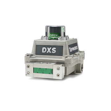 Topworx DXS Discrete Ventil Controller: Advanced Go Switch Senssing -Technologie, 316 Edelstahlkonstruktion und innovatives einzigartiges CAM -Design mit Limitschaltern