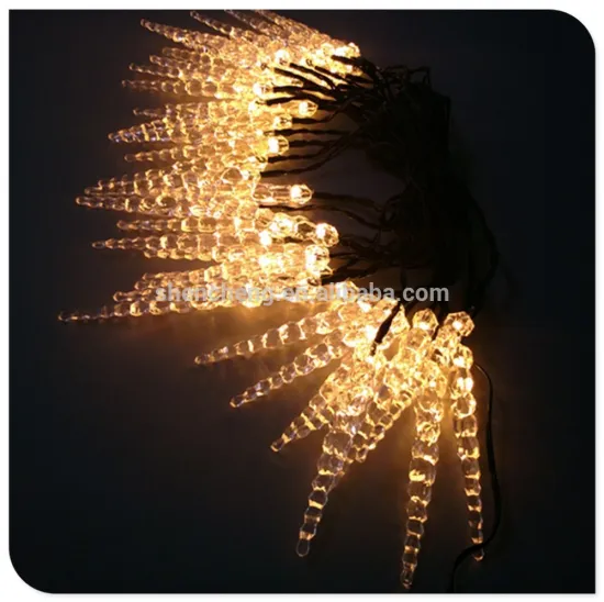 christmas led icicle light hanging decoration