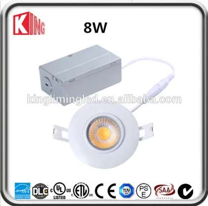 Energy star approved 8w gimbal led downlight